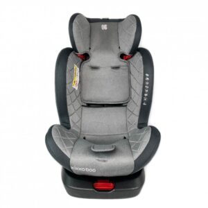 Cadeira Bebê Carro com Ajuste de Ângulo 0 a 36kg Isofix Cinza Baby