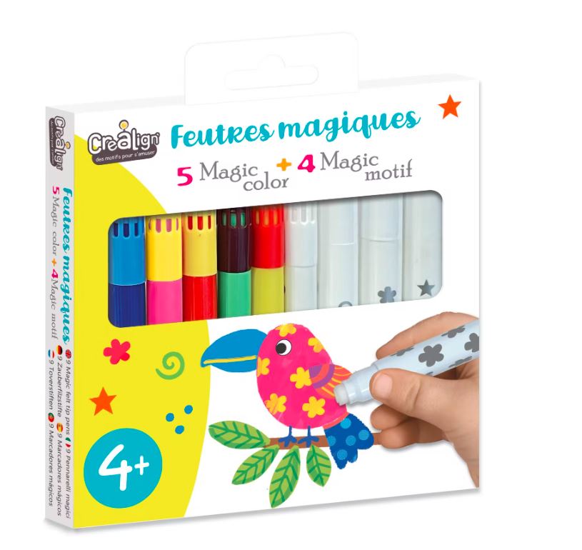 Meu 1º Kit de Pintura com Água Animais Surpresa para Bebé – Jogo Didático